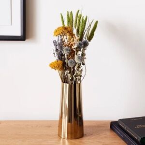 New West Elm Mixed Dried Flower Floral Bouquet